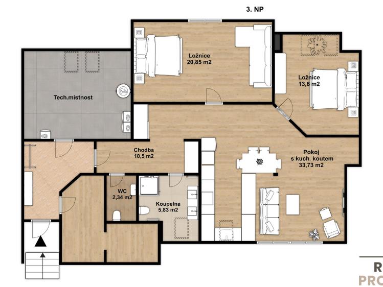 Prodej obchodního prostoru Jeseník, nám. Svobody 827/11 č. 37