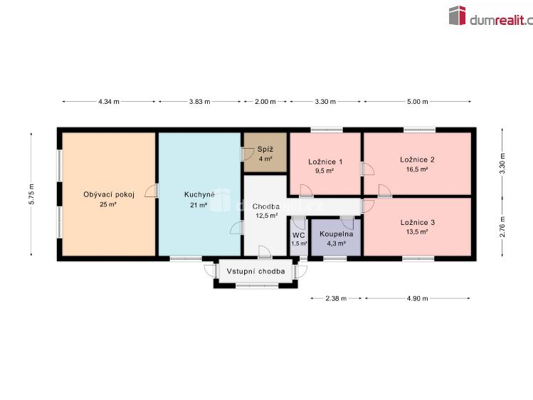 Prodej rodinného domu Pelhřimov č. 17