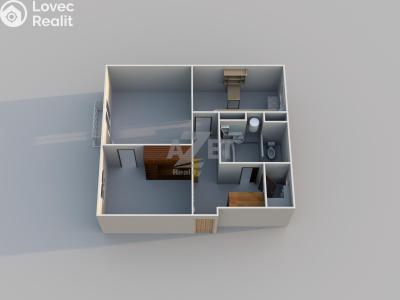 Prodej bytu 2+1 Vratimov, U Mateřské školy č. 4