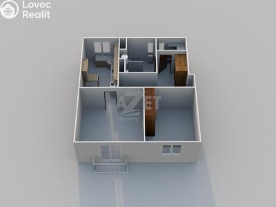 Prodej bytu 2+1 Vratimov, U Mateřské školy č. 5