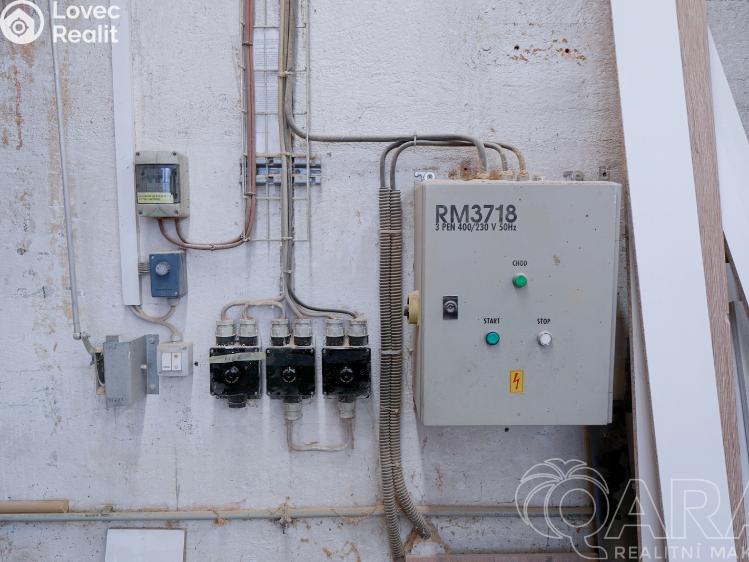 Prodej výrobní haly Slaný, Pražská č. 30