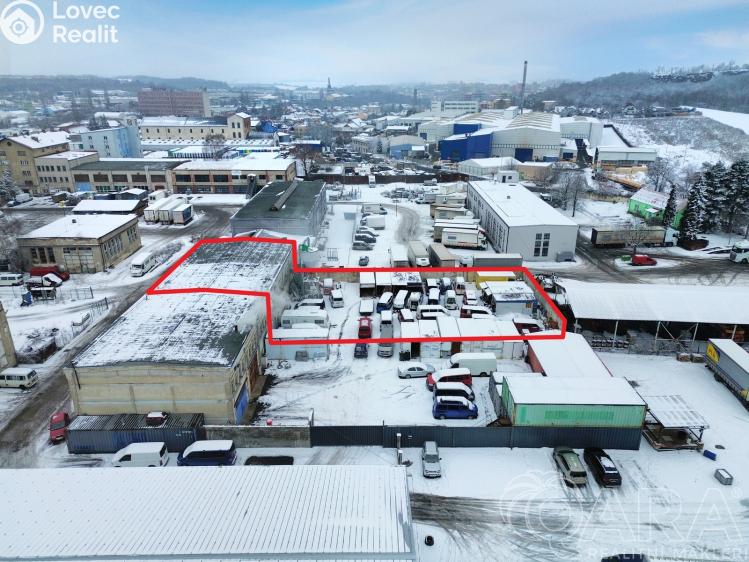 Prodej výrobní haly Slaný, Pražská č. 3