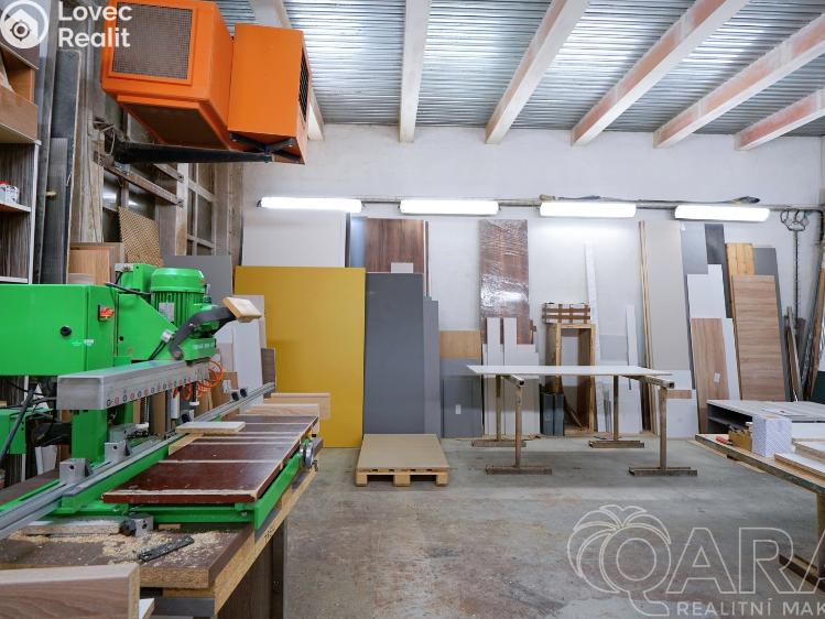 Prodej výrobní haly Slaný, Pražská č. 19