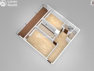 Pronájem bytu 2+1 Praha 6, Anastázova č. 6