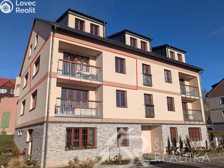 Продажа квартиры 2+KK Kašperské Hory, Lesní 455 č. 3