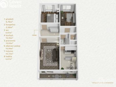 Продаж квартири 3+1 Praha, Horáčkova č. 23