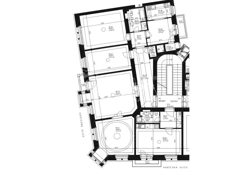 Rent apartment 4+1 Praha, Pařížská č. 18