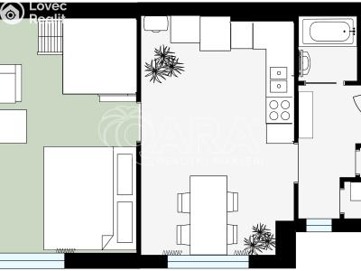 Prodej bytu 1+1 Praha, Evropská č. 2