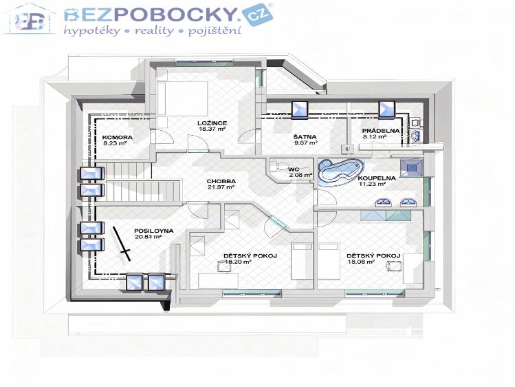 Prodej rodinného domu Jihlava, Česká 638/8 č. 22