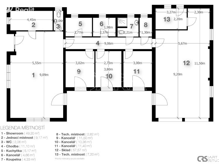 Prodej obchodního prostoru Sukorady č. 4