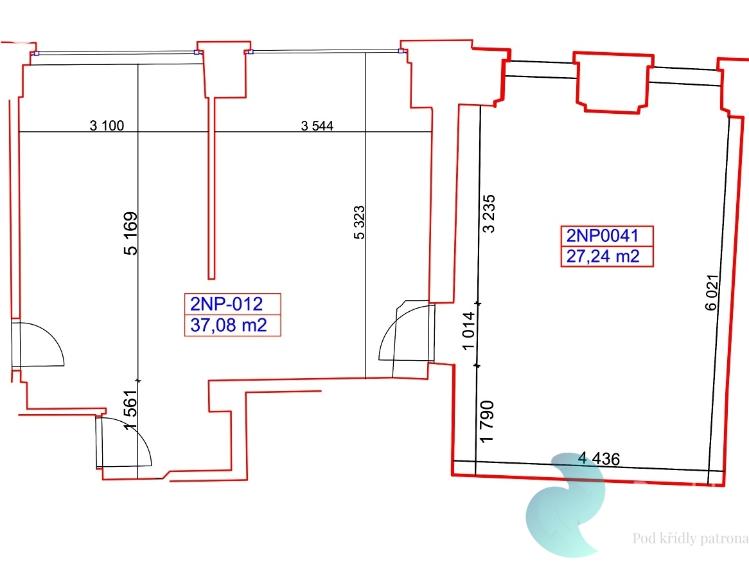 Rent office space Praha, Opletalova č. 3