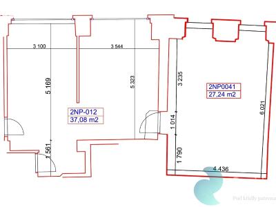 Rent office space Praha, Opletalova č. 3