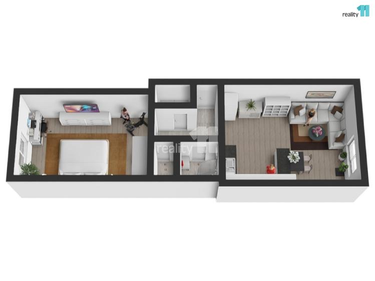 Pronájem bytu 2+KK Praha 5, Radlická č. 36