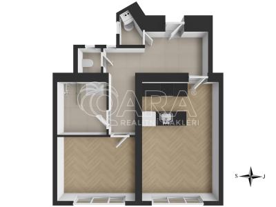 Pronájem bytu 2+KK Praha, Kaprova č. 2