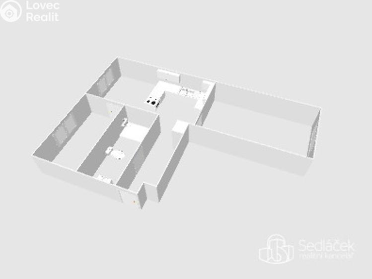 Sale apartment 3+KK Sokolov, Hornická č. 15