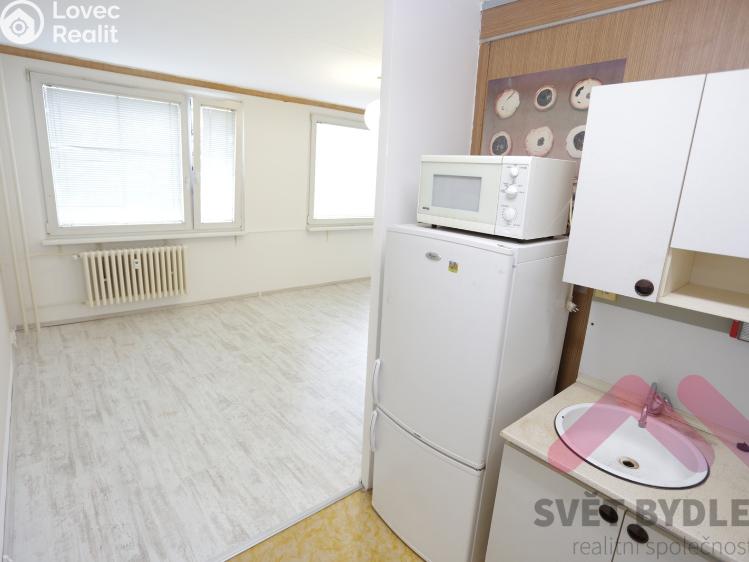 Pronájem bytu 1+KK Praha, Bazovského 1115/11 č. 4