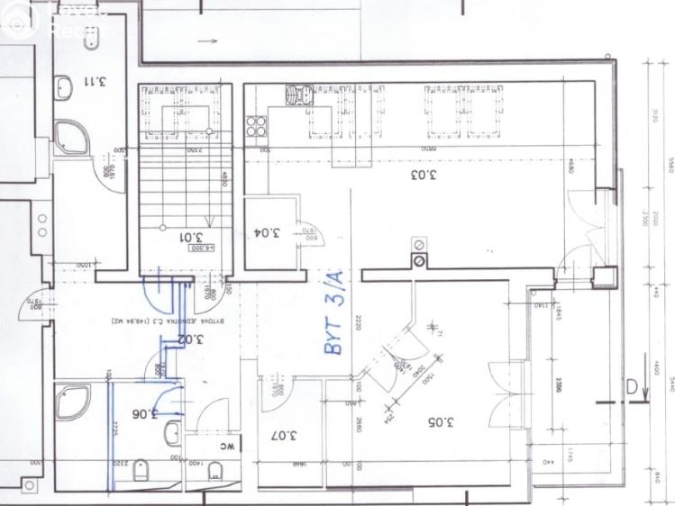 Rent apartment 2+KK Olomouc, Jakoubka ze Stříbra č. 18