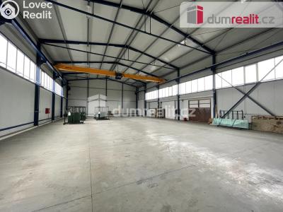 Pronájem výrobní haly Příbram, V Lukách č. 3