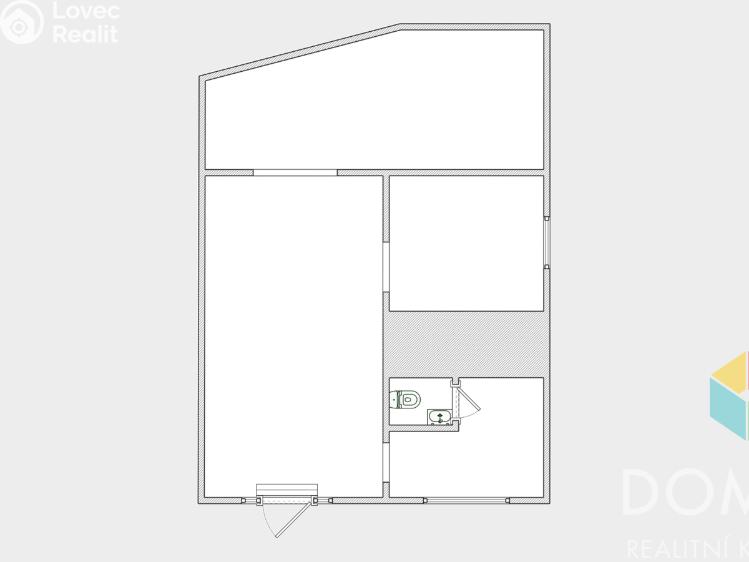 Pronájem obchodního prostoru Jince, Slavíkova č. 8