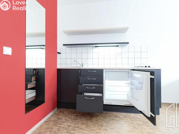 Pronájem bytu 1+KK Praha, Křížová č. 1