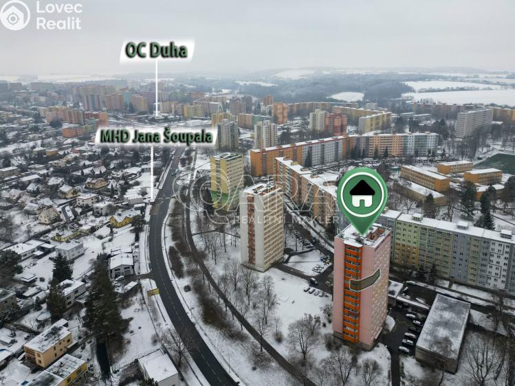 Prodej bytu 2+KK Ostrava, Svojsíkova 1594/6 č. 22