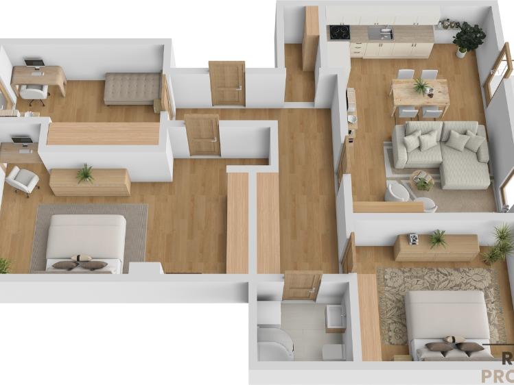 Sale apartment 4+KK Ostrava, 17. listopadu 644/14 č. 16