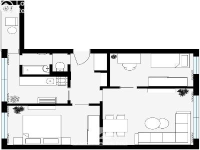 Prodej bytu 3+1 Pardubice, Ohrazenická č. 6