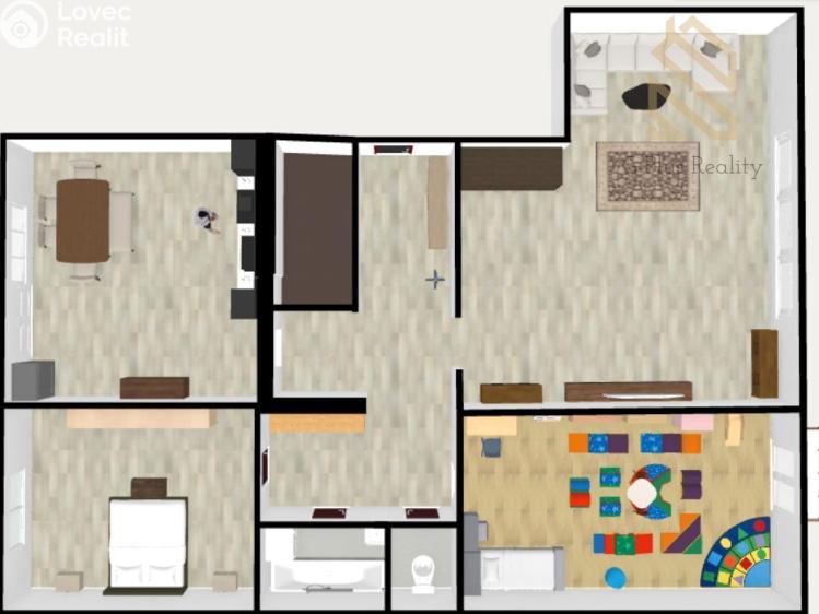 Prodej bytu 3+1 České Budějovice, J. Š. Baara 2231/59 č. 31