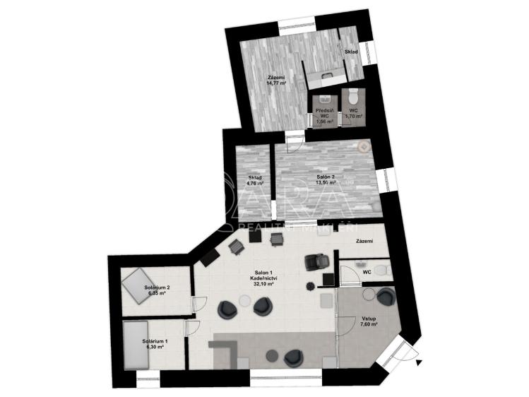 Pronájem obchodního prostoru Králův Dvůr, Plzeňská 91 č. 21