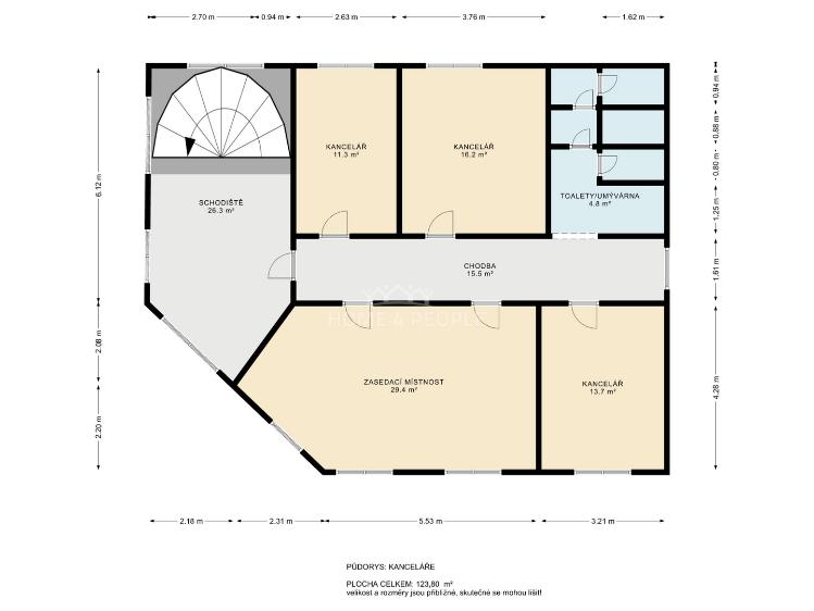 Prodej skladového prostoru Brno, Vídeňská č. 20