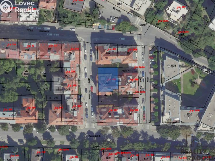 Pronájem bytu 2+1 Praha, Doudova č. 2