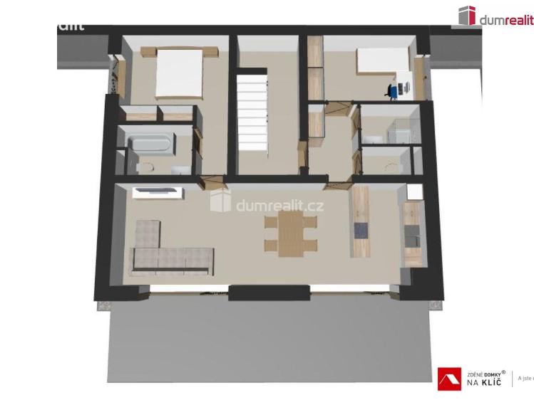 Продаж квартири 3+KK Luhačovice, Mlýnská č. 8