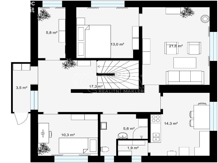Prodej rodinného domu Týnec nad Sázavou č. 40