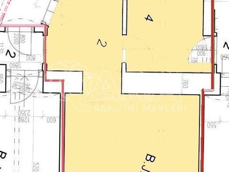 Pronájem obchodního prostoru Praha, Kodaňská č. 5