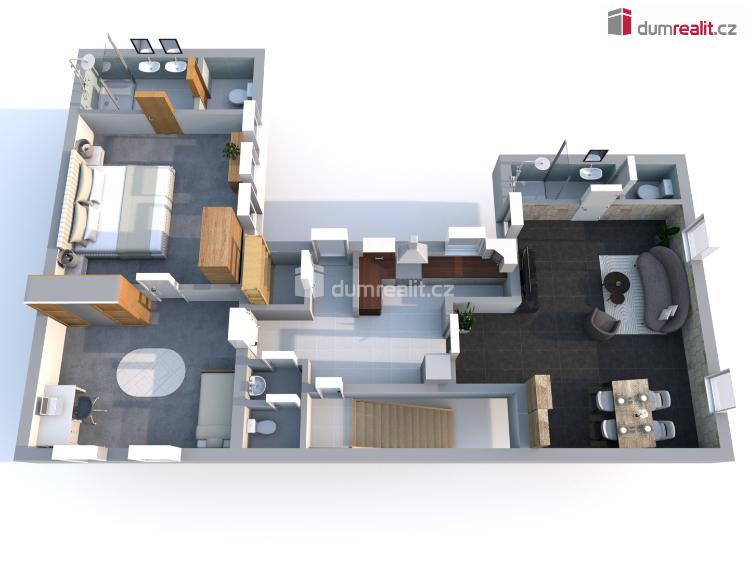 Pronájem bytu 3+KK Neratovice, Janáčkova č. 10