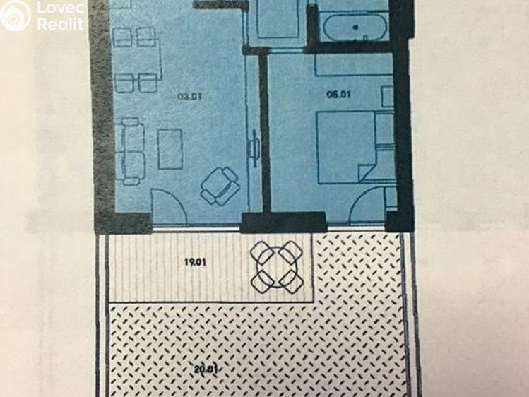 Pronájem bytu 2+KK Beroun, Duslova č. 18