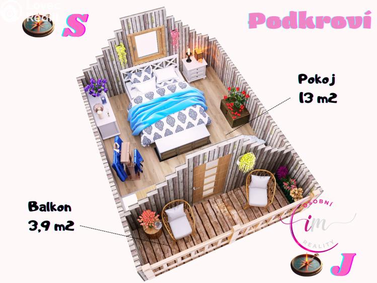 Prodej chaty Jaroměřice nad Rokytnou, K Ráji č. 18