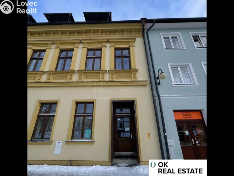 Rent apartment 2+1 Rýmařov, náměstí Míru č. 10