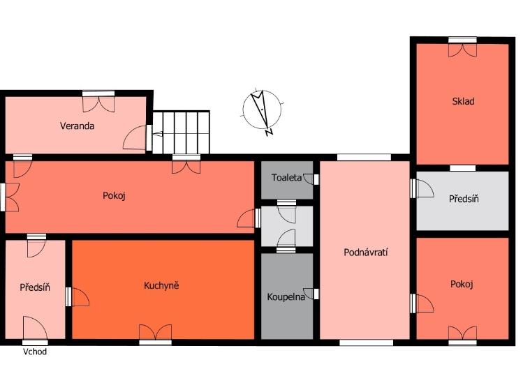 Продаж сімейного будинку Strážovice č. 17