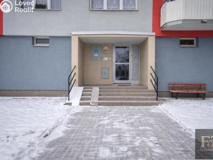 Pronájem bytu 2+1 Tábor, Kpt. Jaroše 2416 č. 18