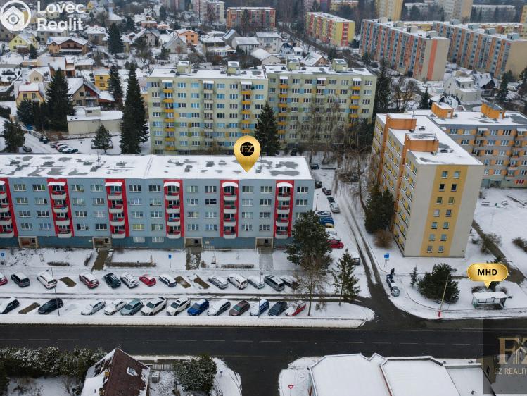 Pronájem bytu 2+1 Tábor, Kpt. Jaroše 2416 č. 22