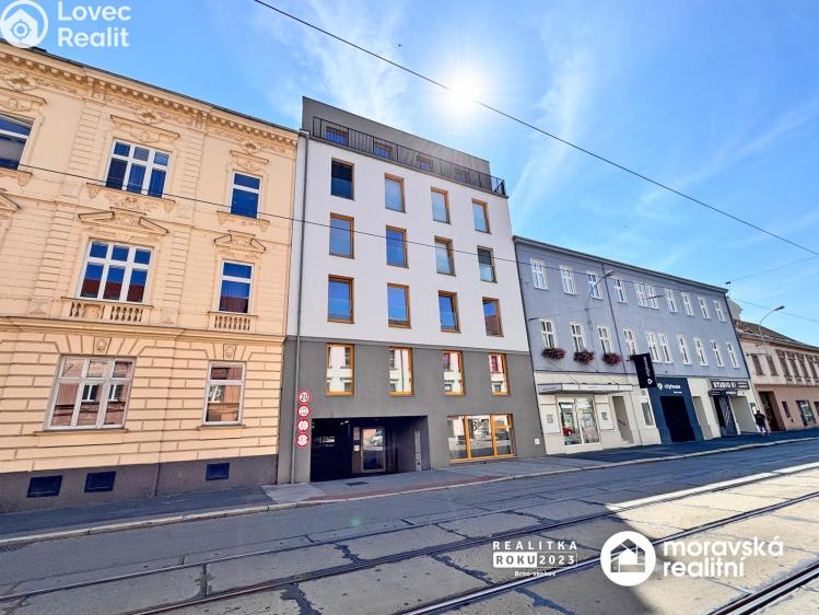 Pronájem bytu 1+KK Brno, Hybešova 1008/49 č. 2