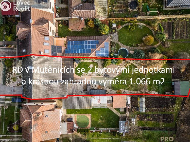 Продаж багатогенного будинку Mutěnice, Zahradní č. 4
