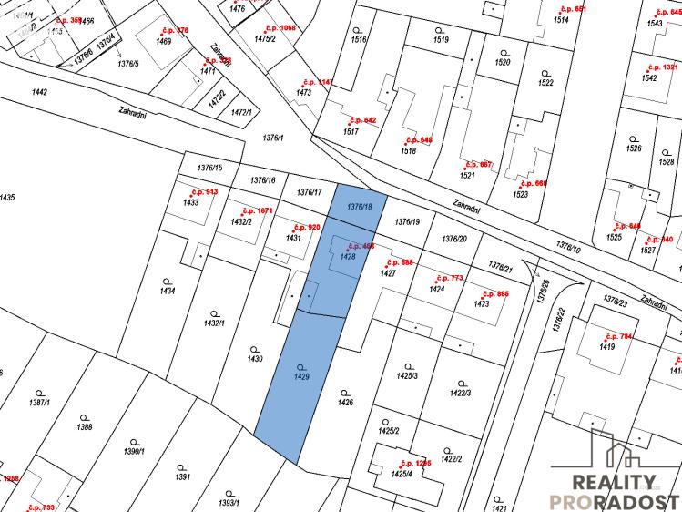 Продаж багатогенного будинку Mutěnice, Zahradní č. 57