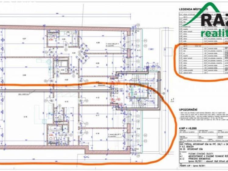 Prodej bytu 3+KK Benešov, Tyršova č. 26