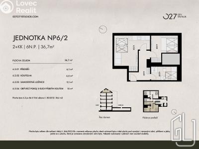 Prodej bytu 2+KK Praha, Ondříčkova č. 2