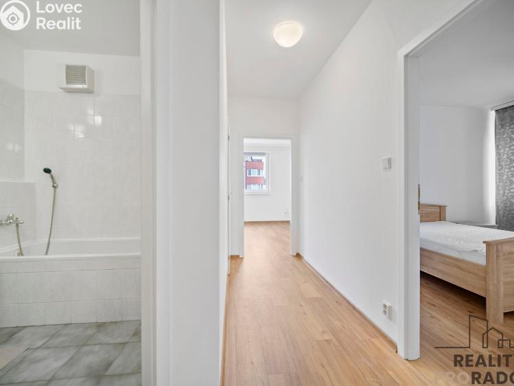 Pronájem bytu 2+KK Pardubice, nábřeží Závodu míru č. 4