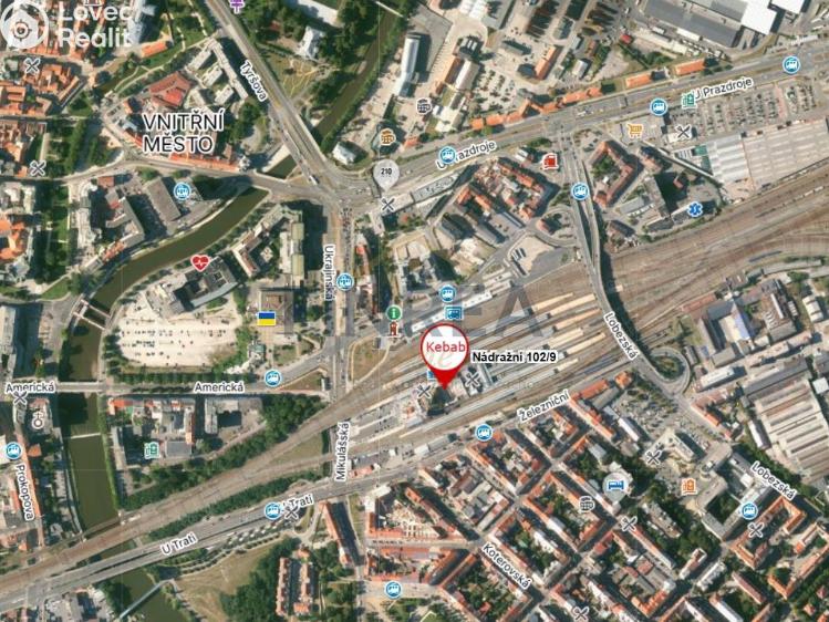 Rent restaurant Plzeň, Nádražní č. 8