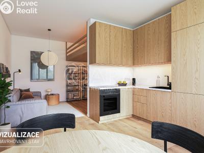 Pronájem bytu 2+KK Praha, Bystřická č. 5