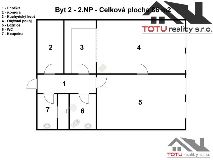 Prodej rodinného domu Broumov, Mírové náměstí č. 21